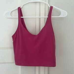 Pink Lululemon Align Tank